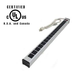 16 Outlet Power Bar, 15A circuit breaker, 3ft cord