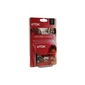 Paquet de 3 - Mini DVD-RW TDK