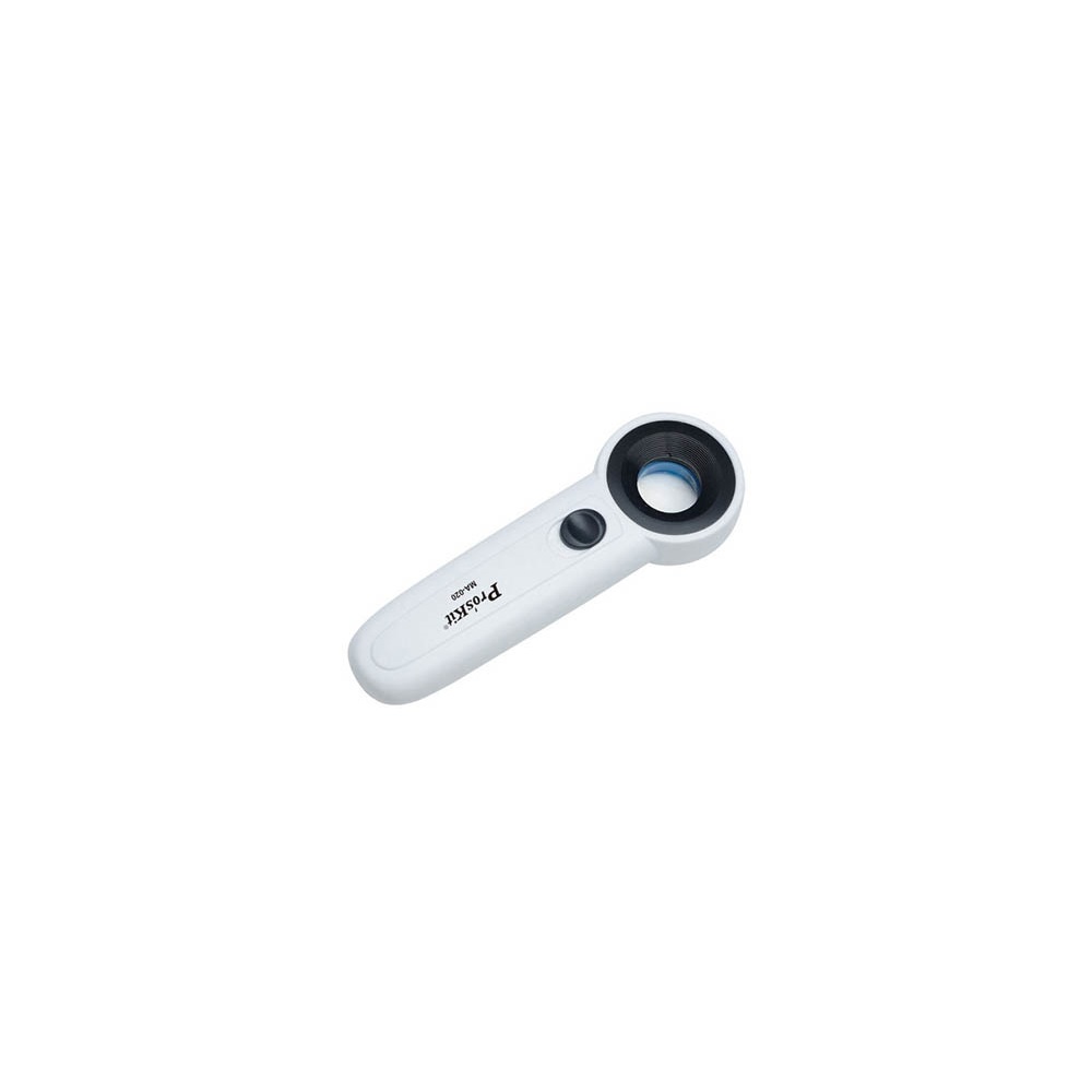 Loupe à Main Grossissante 22X avec 2 Lumières DEL