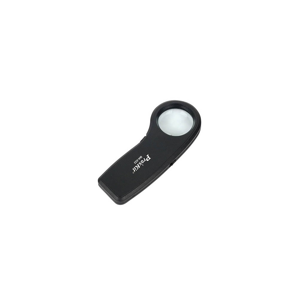 Loupe à Main Grossissante 7.5X avec Lumière UV