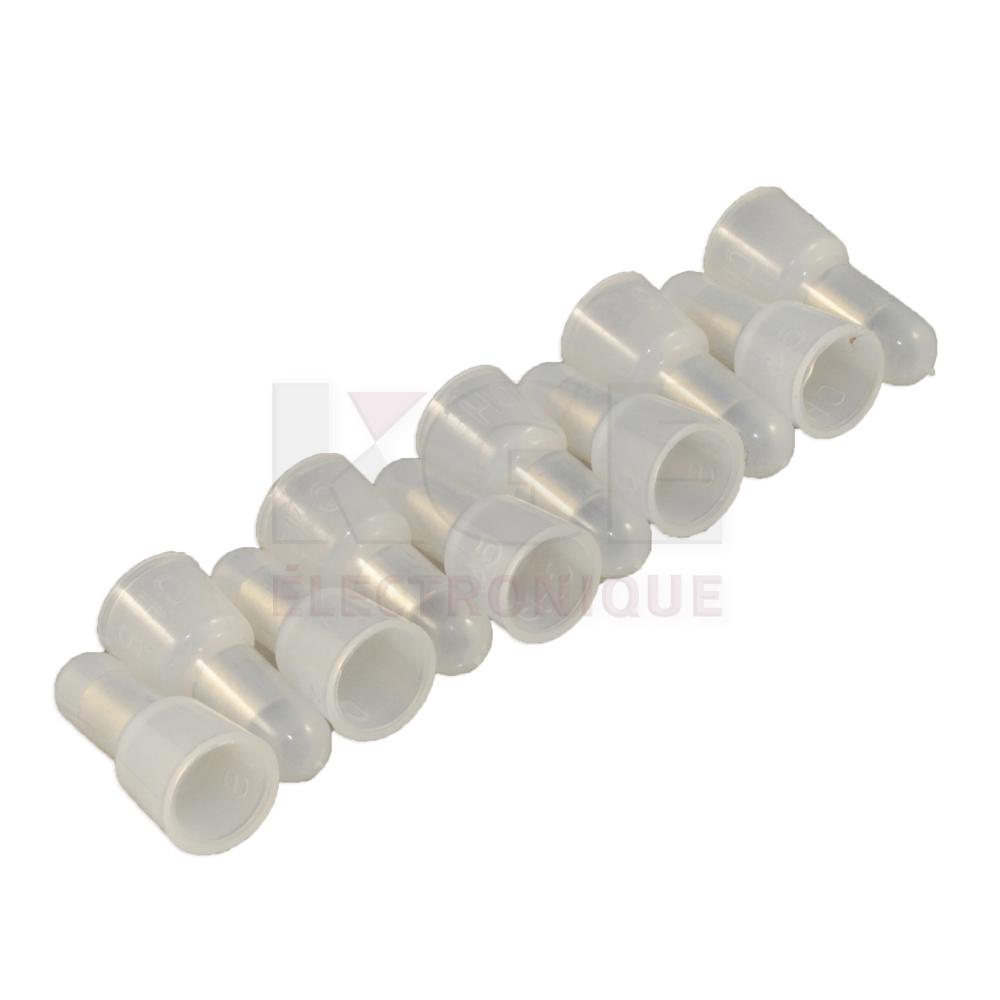 12-10 Closed-End Terminals - 10Pk