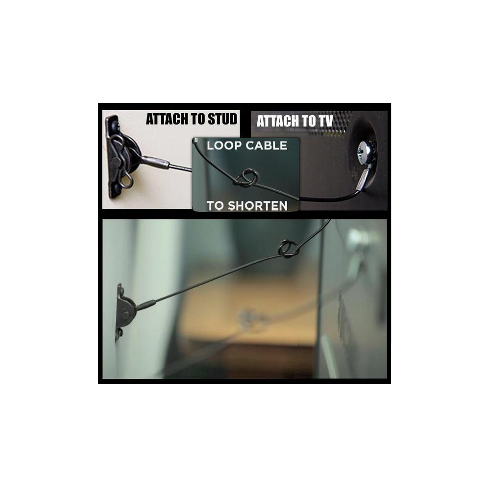 Flat Screen TV Anti-Tip Kit