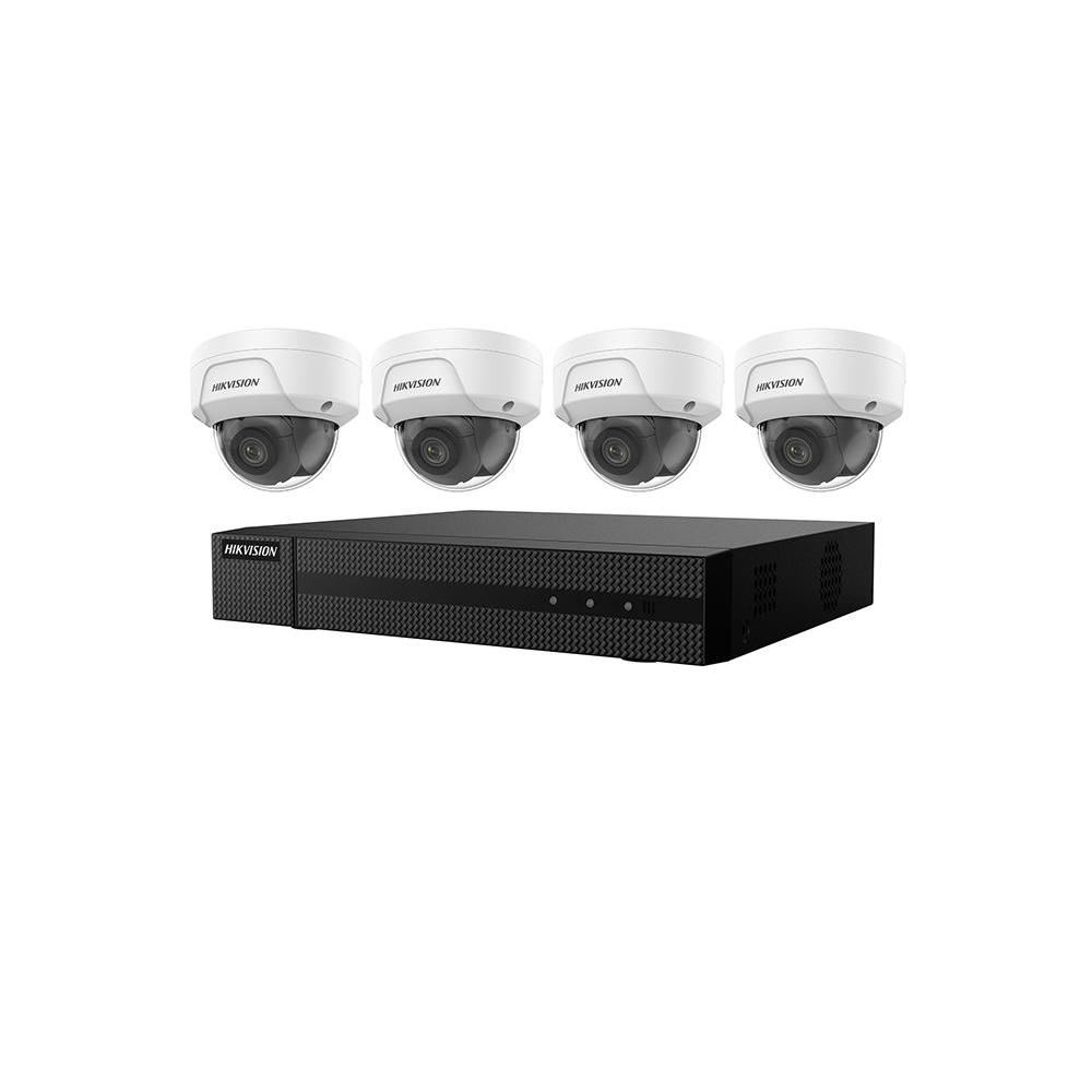NVR 4K 4CH 1TB avec 4 Caméras IP 4mp