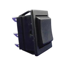 Rocker Switch SPDT On-Off-On 10A 125V - Black