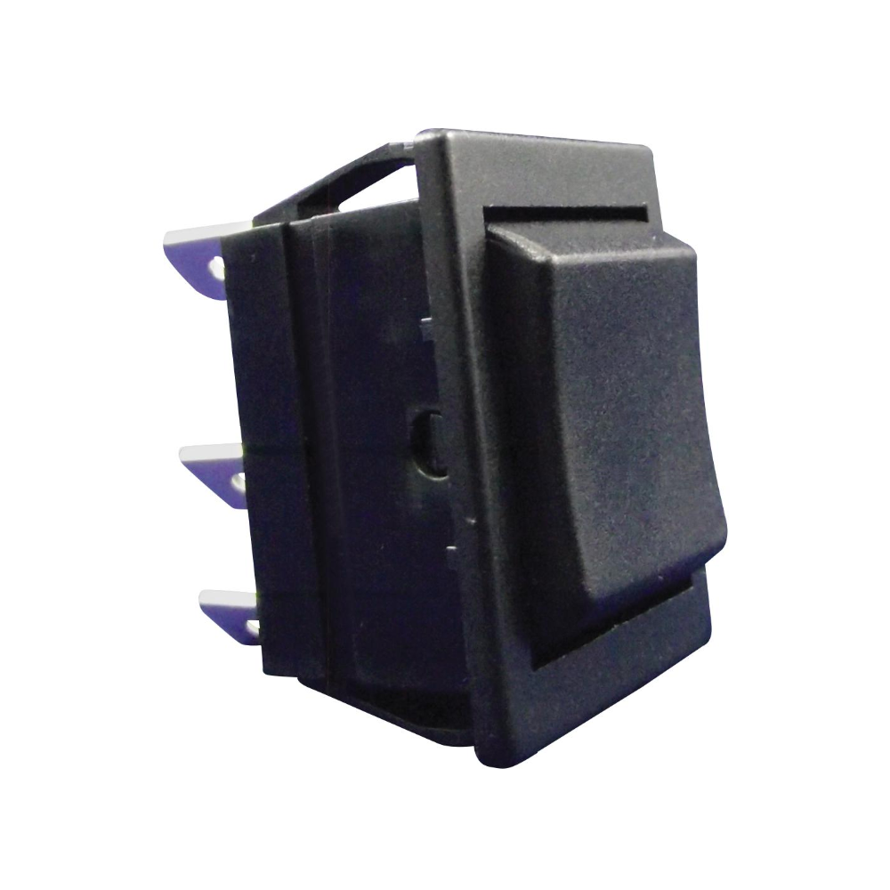 Interrupteur à Bascule On-Off-On SPDT 10A 125V - Noir