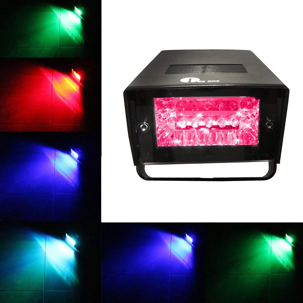 Mini Lumière Strobe DEL RGB