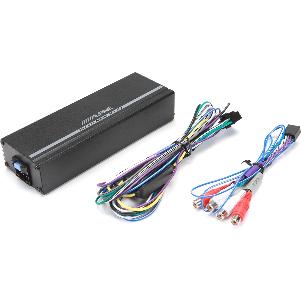 KTP-445U - Bloc d'alimentation - Amplificateur Compact à 4 Canaux pour Voiture - 45W RMS X 4