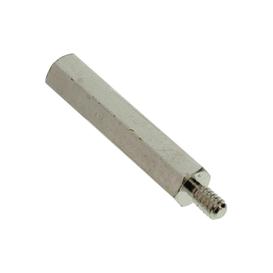 4-Pack - Standoff Brass 6-32 Hexagonale Male Female