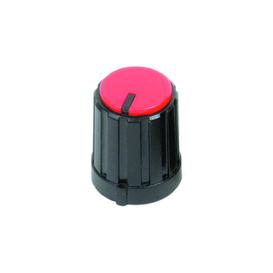 Capuchon Axe Cannelé 6mm ABS avec Indicateur