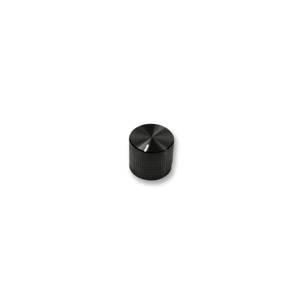 Round Knurled Knob with Indicator Line 20mm