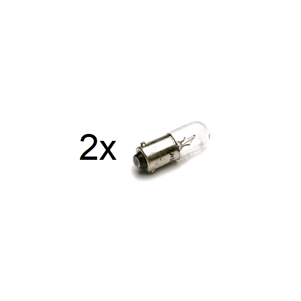 Paquet de 2 - Lumière 6V 3W Baïonnette