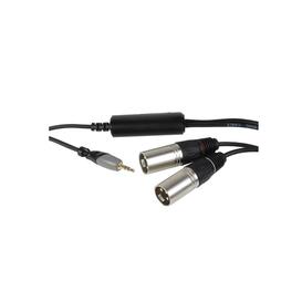 Câble 3.5mm Stéréo à XLR Gauche et Droite avec Isolateur
