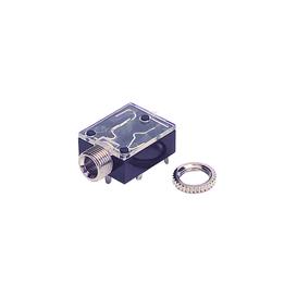 Phone Audio Connector Jack 3.5mm Silver Plated Contacts Plastic Body