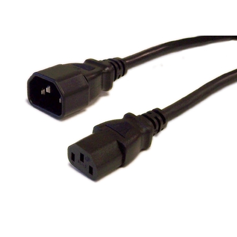 Fil Électrique PDU ou Moniteur à PC IEC-C13 à IEC-C14 - 6'