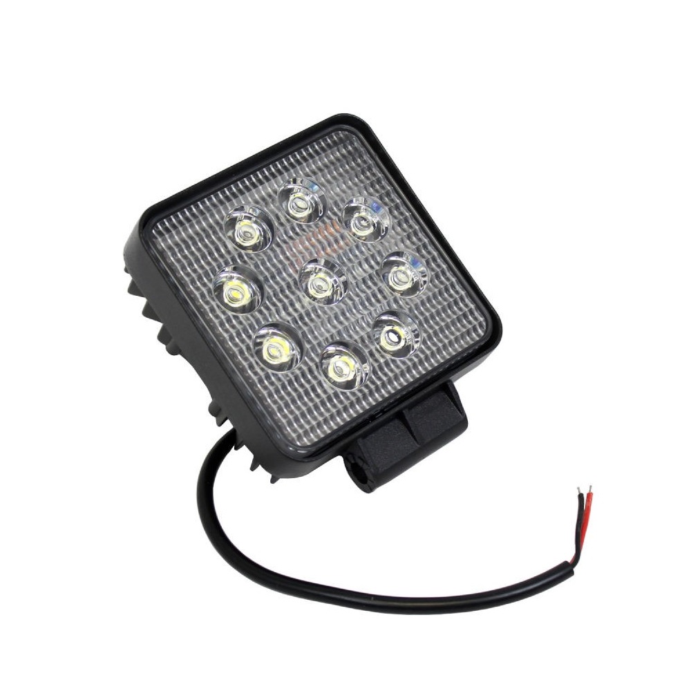 LED Car Light Flood 27W 1980LM 10-30VDC 1.8A IP67 6000k