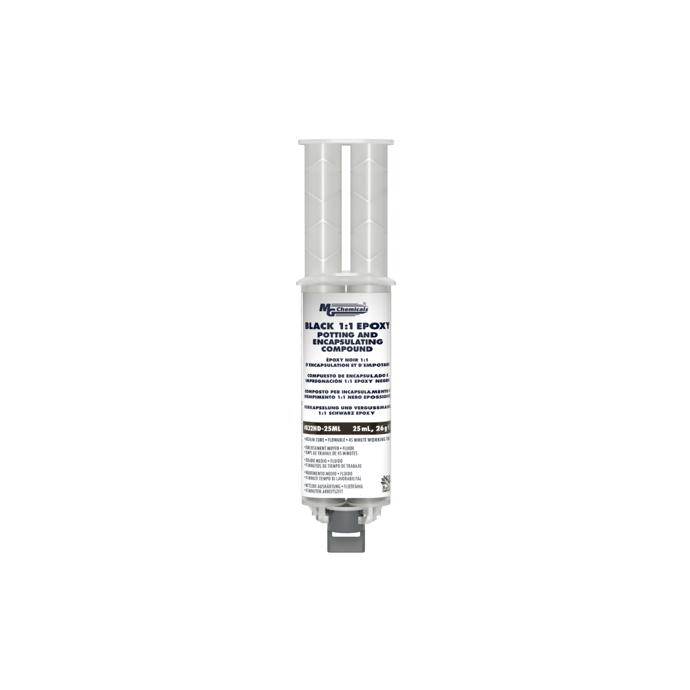 Black 1:1 Eoxy 25mL - 832HD
