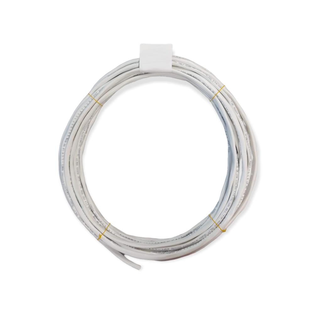 Speaker Wire, 12AWG, 2-Conductor, FT4, White