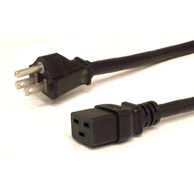 5-15P to C19 Power Cord - 3ft