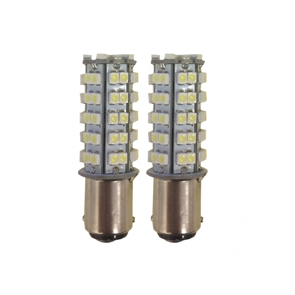 2-Pack 68 LED Bulb for 1156 4.08W 12V