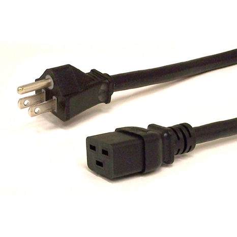 Fil Électrique 5-15P à C19 - 6'