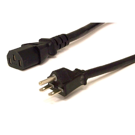 Fil Électrique 6-15P à C13 - 6'