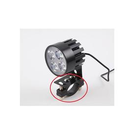Lumère DEL pour Auto 4x1W 350LM 12-60V Blanc Froid - Noir