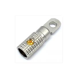 Terminal Anneau 4 Gauge Plaqué Platine