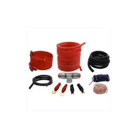 Kit d'Installation Complet Câblage Amplificateur 4 AWG