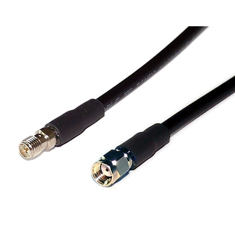 Câble pour Antenne Sans-Fil LMR-195 SMA-RP M à SMA-RP F - 10'