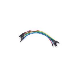 Jeu de Câbles de Raccordement - 1 Broche Mâle/Mâle - 20cm - 10pcs