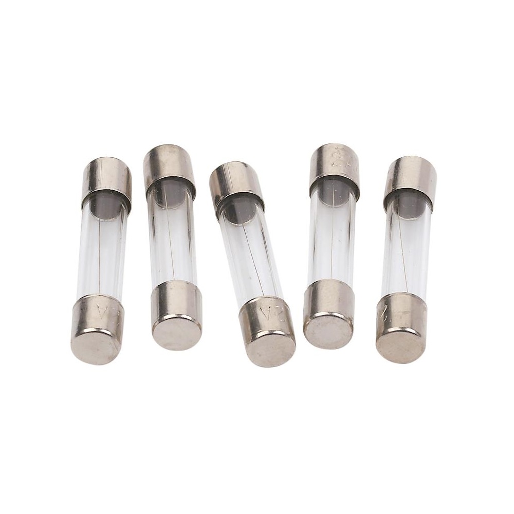 AGC Fuse 6.35x32mm - 5-Pack - Various Amp.