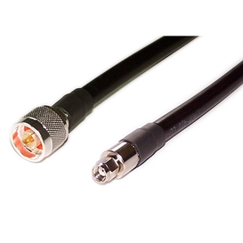 Câble pour Antenne Sans-Fil LMR-400 Type-N M à SMA-RP M - 50'