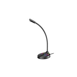 GK55 USB RGB Lighting Gaming Mic Phone Gamenote - Black