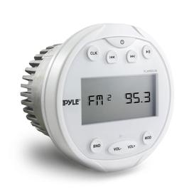 Radio Marine Bluetooth USB/MP3Aux Radio AM/FM Ronde - Blanc
