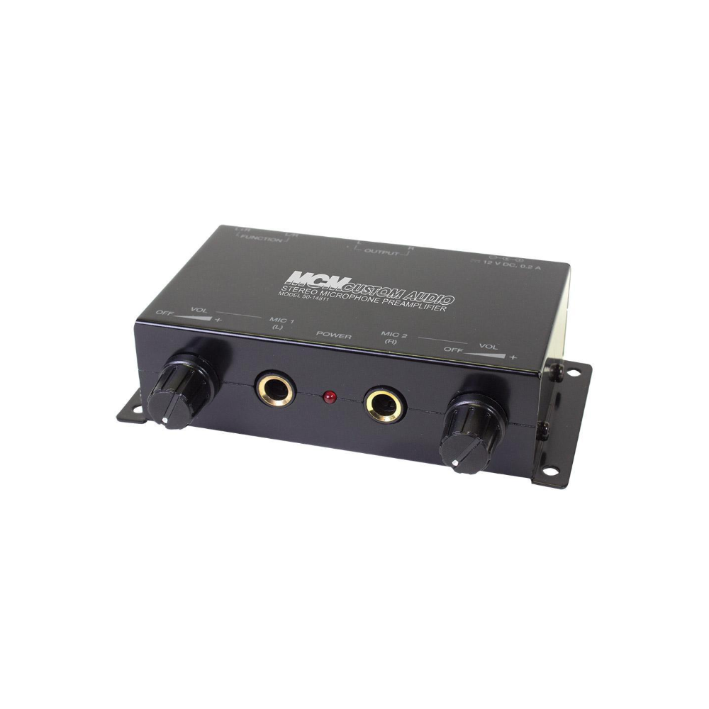 2 Channel Microphone Preamplifier