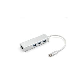 Adaptateur Type-C à Internet avec HUB 3 Ports USB 2.0 pour Macbook