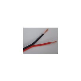 Fil de Haut-Parleur de 25' 6AWG Rouge/Noir Ignifuge CCA