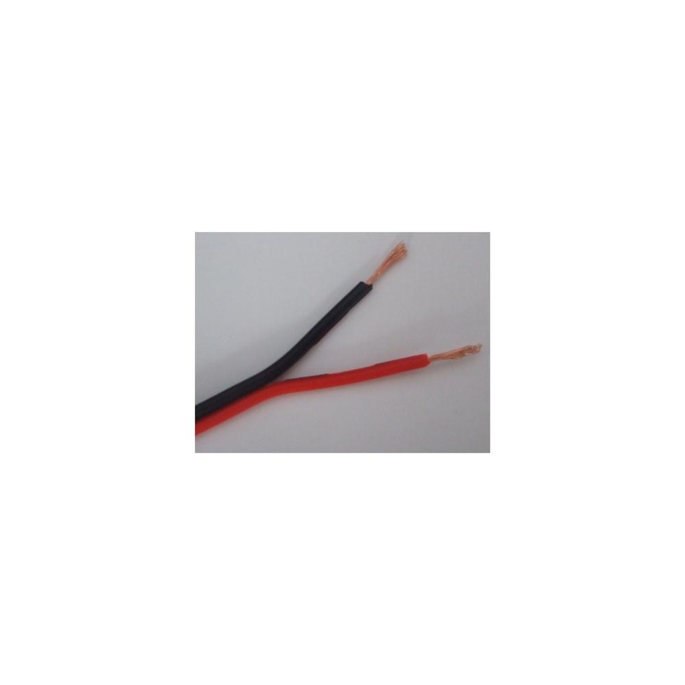 25ft Speaker Wire 6AWG Red/Black Fire Retardant CCA