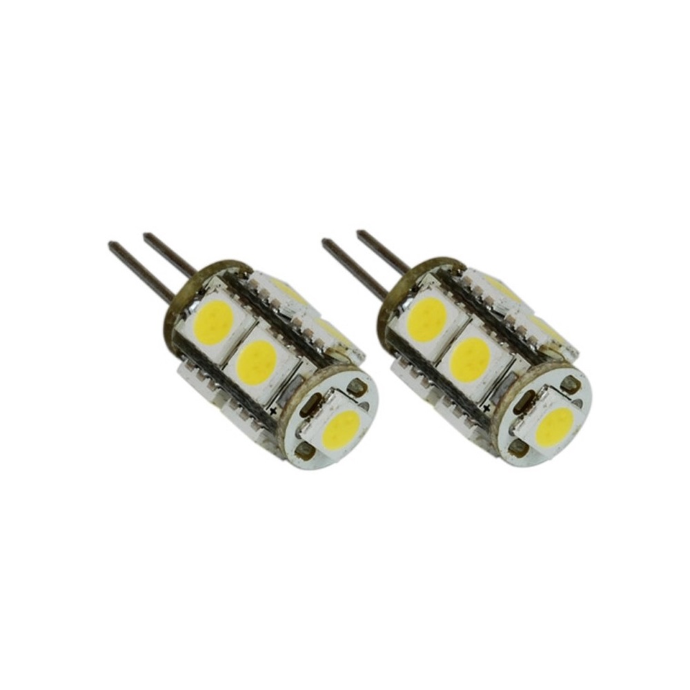 2-Pack - 9 LED Lightbulb 12V 0.9W - Cold White