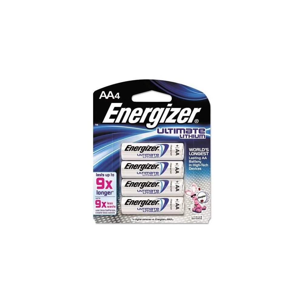 4-Pack ENERGIZER L91BP4 Battery Lithium AA