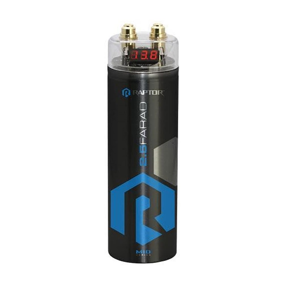 Power Capacitor 2.5 Farad with Digital Display