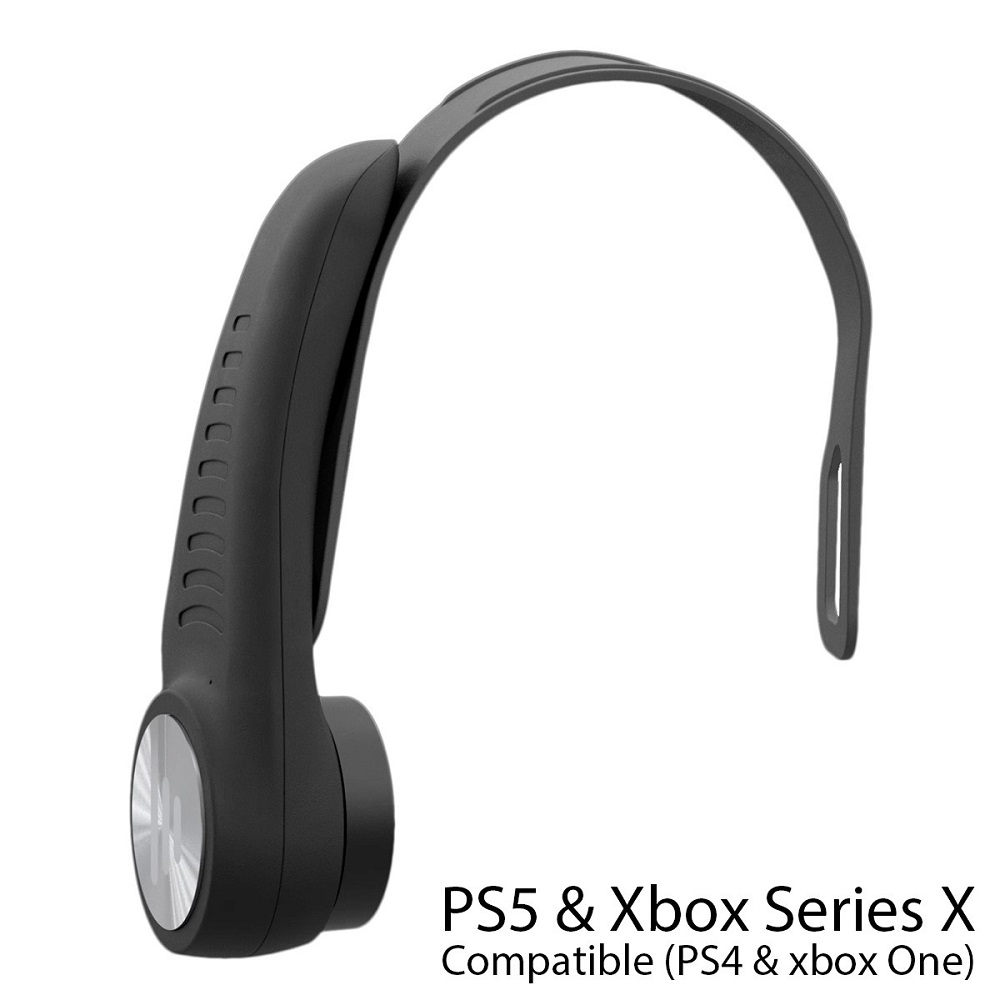 BassMe Caisson de Basse Portable pour la Musique / Jeux vidéo / Kit VR, Technologie d'ondes sonores et de vibrations, Bluetooth