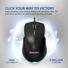 Philips USB Gaming Mouse with RGB Ambiglow FX 1200dpi, Ergonomic, Spill-Resistant