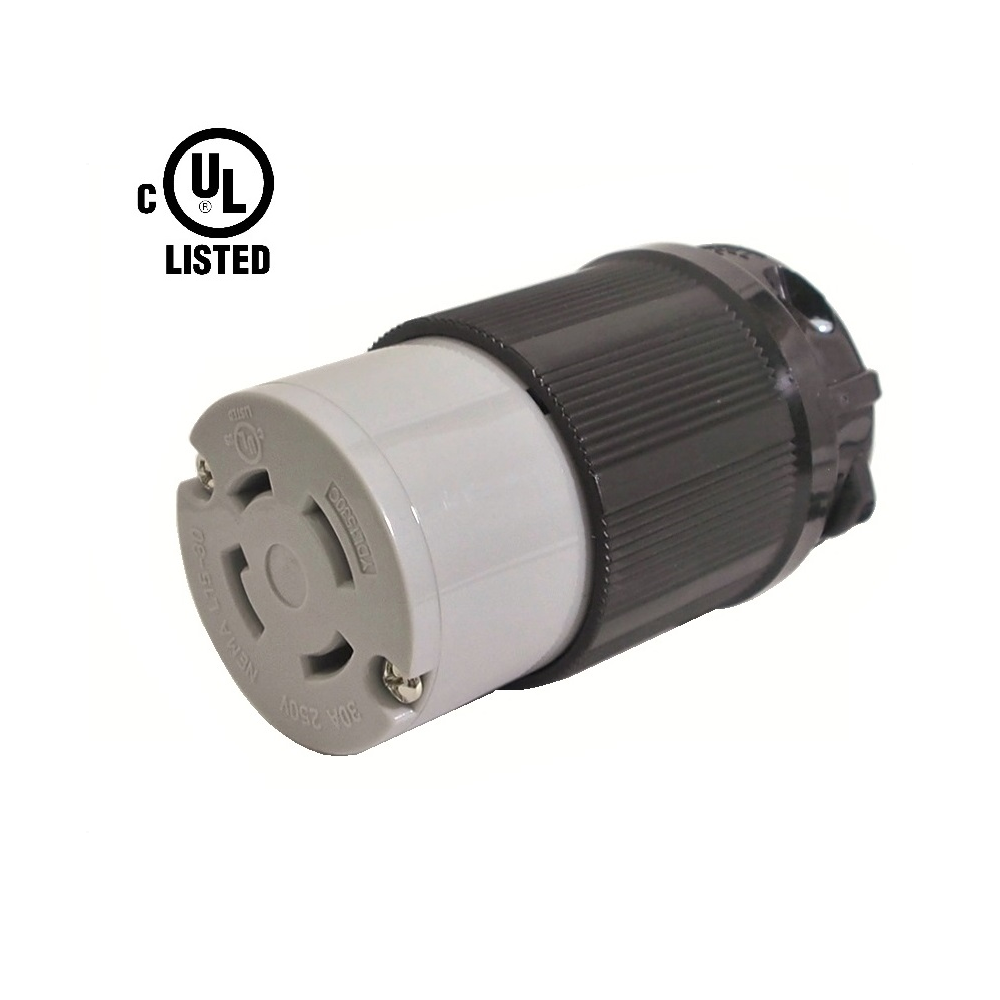 Prise AC Femelle NEMA 30A 250V 3 Poles 4 Pins