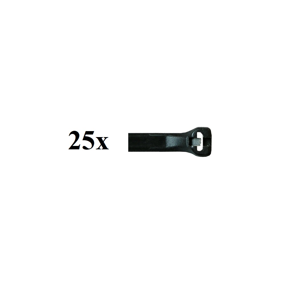 Paquet de 25 - Attaches avec Languettes Métalliques 7.5