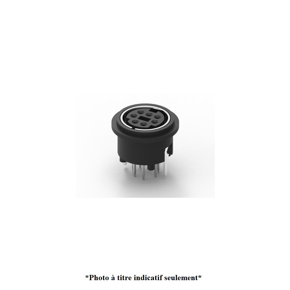 PCB Female Mini DIN Connector