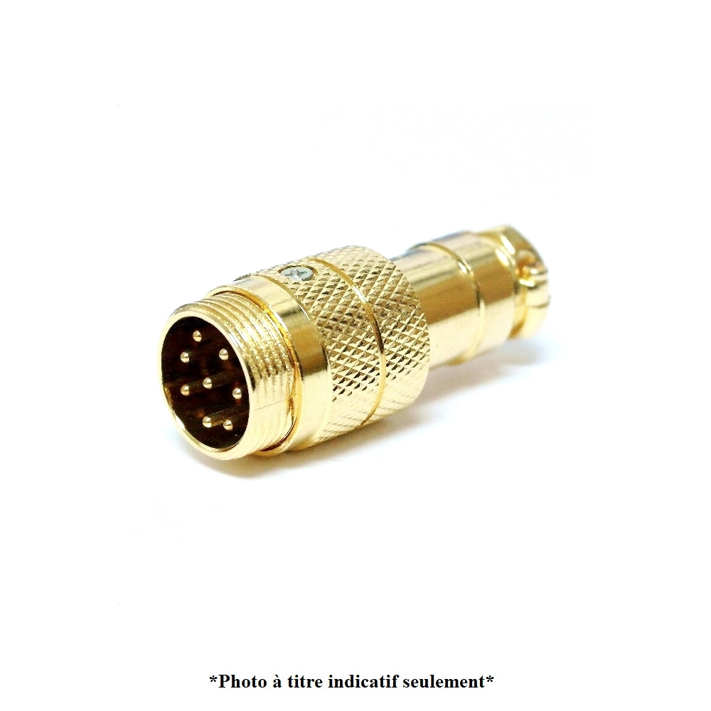 In-Line Male Microphone Connector