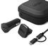 iTap Magnetic Vent Mounting and Charging Travel Kit - Black
