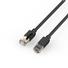 Ethernet Cable Cat8 F/FTP, 2000MHz, 40Gbps, RJ45 Computer Networking Cord, Black