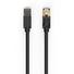 Ethernet Cable Cat8 F/FTP, 2000MHz, 40Gbps, RJ45 Computer Networking Cord, Black